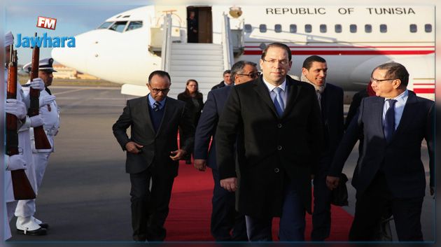 Youssef Chahed entame une visite officielle au Maroc