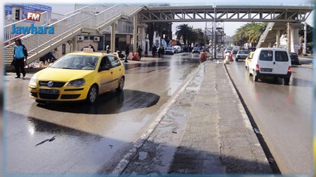 Mesures routières exceptionnelles dans certaines rues de Tunis