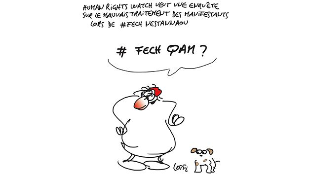 Caricature du Jeudi 1er Février 2018
