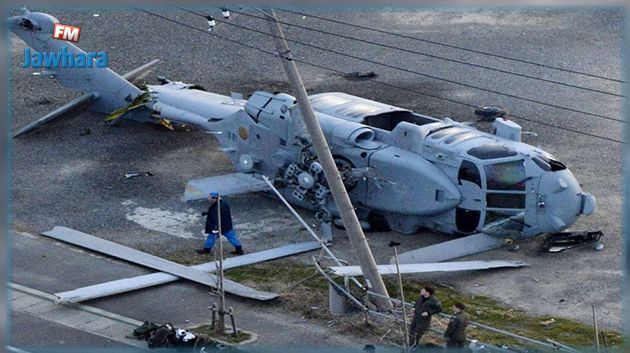 Japon: Un hélicoptère militaire s'écrase en zone résidentielle