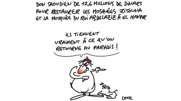 Caricature du mardi 06 février 2018