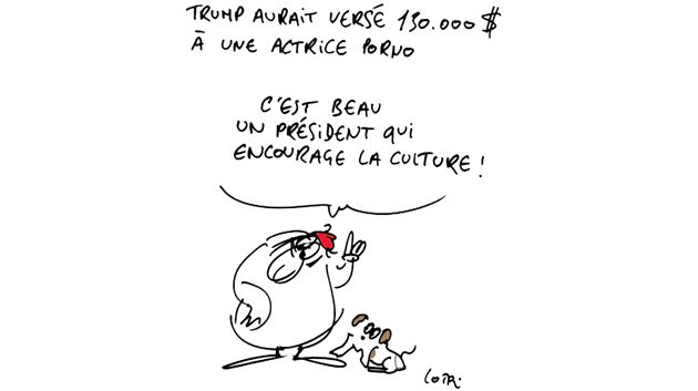 Caricature du jeudi 15 Février 2018