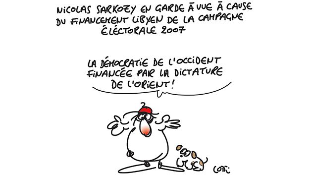 Caricature du Mercredi 21 Mars 2018