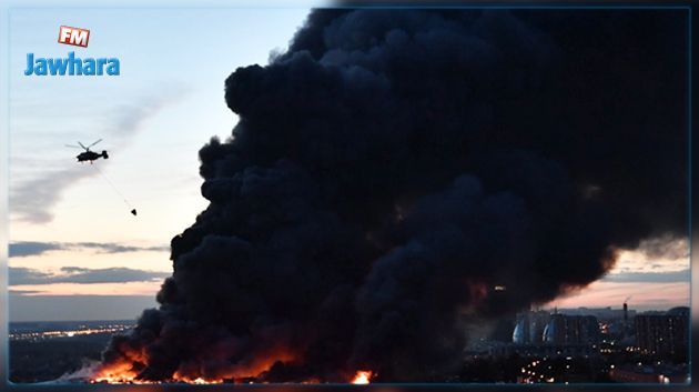 Russie : Un centre commercial prend feu, quatre morts