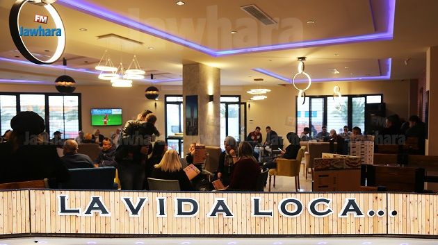 La réouverture du salon de thé La VIDA LOCA à Ksibet el-Médiouni