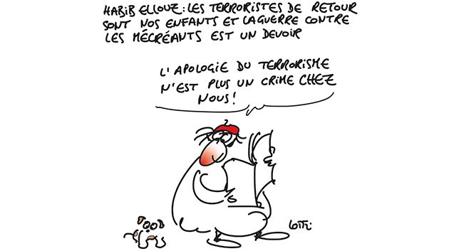 Caricature du mardi 27 mars 2018