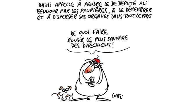 Caricature du Vendredi 06 Avril 2018