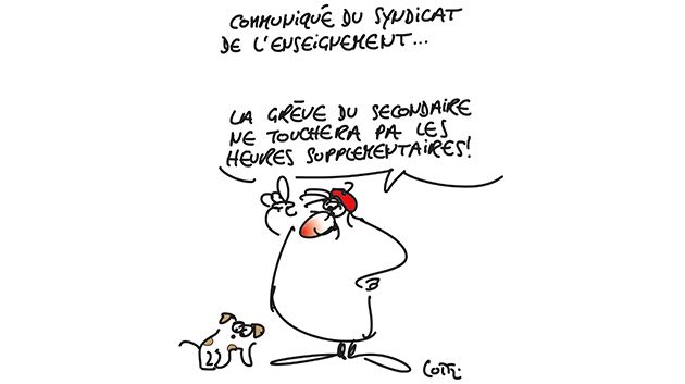 Caricature du mardi 17 avril 2018