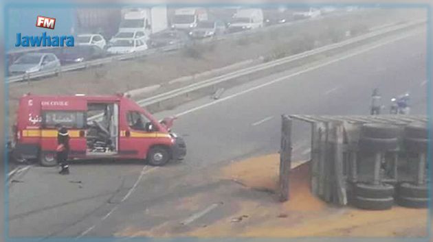 Carambolage sur l'autoroute Sfax-Sousse : Plusieurs victimes 