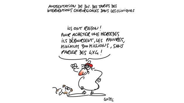 Caricature du dimanche 29 avril 2018