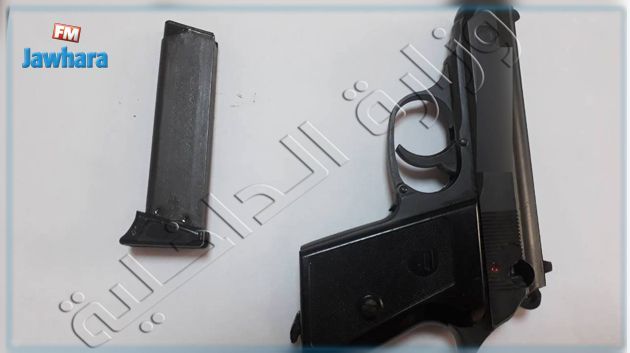 Saisie d'un pistolet dans une usine à Téboulba