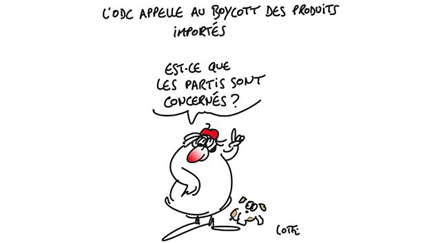 Caricature du vendredi 11 Mai 2018