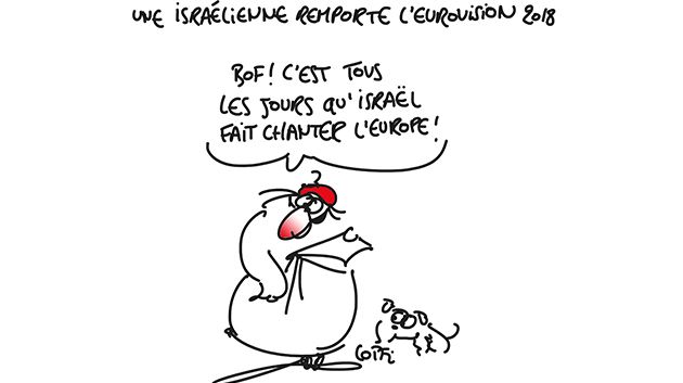 Caricature du lundi 14 mai 2018