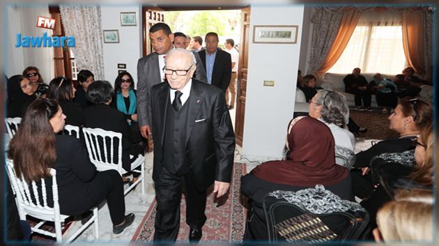 Caïd Essebsi présente ses condoléances aux membres de la famille de feu Maya Jeribi