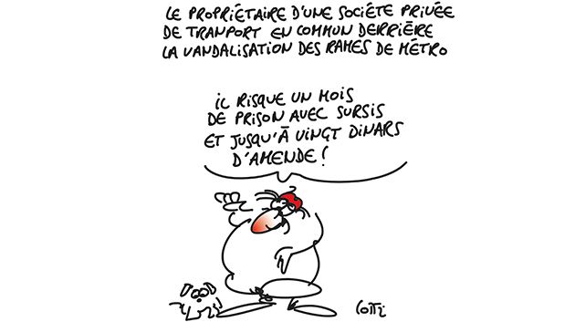 Caricature du lundi 28 mai 2018