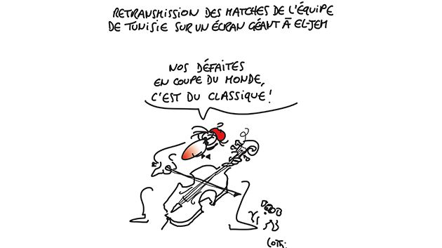 Caricature du vendredi 22 Juin 2018