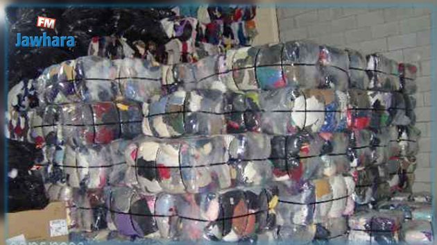 Jendouba : Saisie d'une grande quantité de vêtements de fripe 