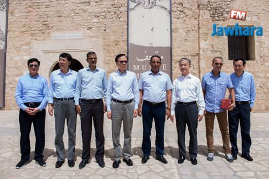 Visite d'une délégation chinoise au musée de Sousse
