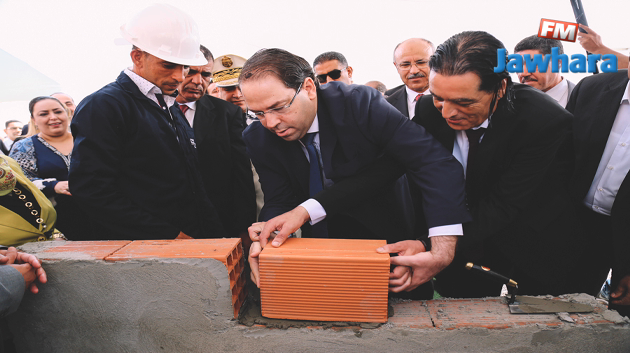 Monastir : Chahed pose la première pierre d'une unité de fabrication de câbles électriques à Bouhjar
