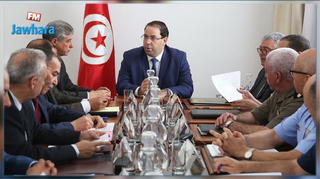 Attaque terroriste à Ghardimaou : Youssef Chahed préside une réunion sécuritaire