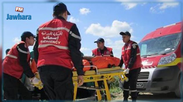 Sidi Bouzid : 4 blessés dans un accident de la route
