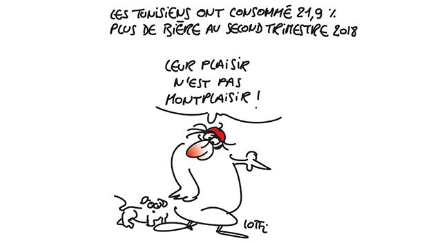 Caricature du lundi 23 Juillet 2018