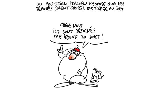 Caricature du mercredi 1er Août 2018