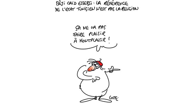 Caricature du mardi 14 Août 2018