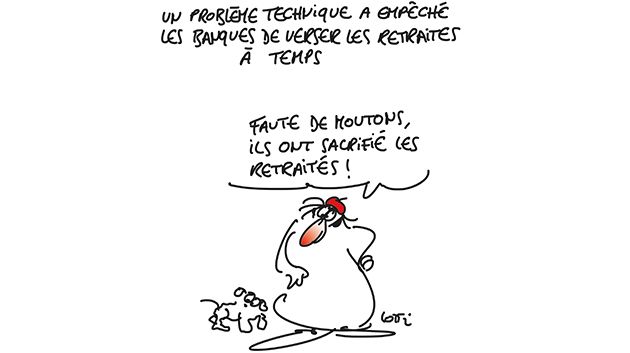 Caricature du vendredi 24 août 2018
