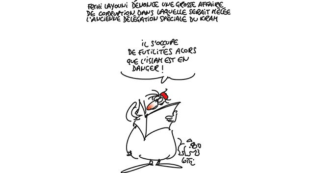 Caricature du mercredi 12 Septembre 2018