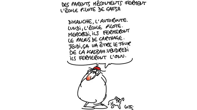 Caricature mardi 18 Septembre 2018