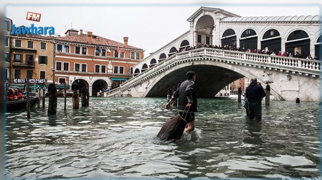 Tempête en Italie : huit morts, Venise sous l'eau, des écoles fermées