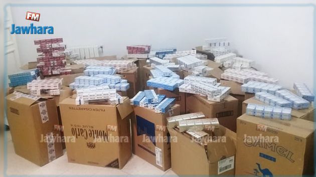 Contrebande : Saisie de 23200 paquets de cigarettes