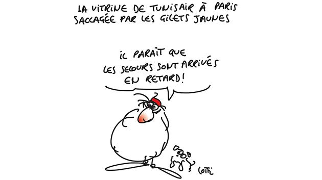 Caricature du Mardi 11 Décembre 2018