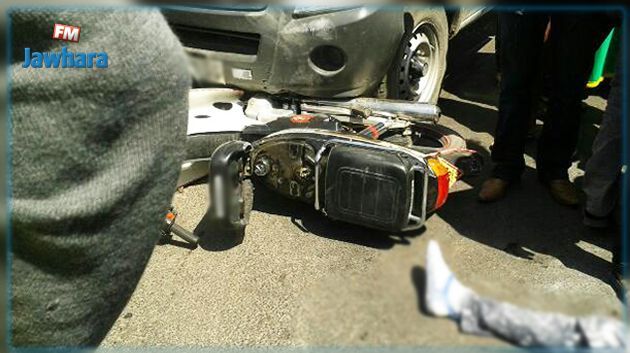 Kairouan : Une collision entre un camion et une moto fait un mort