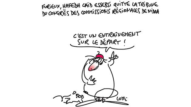 Caricature du Mardi 08 Janvier 2019