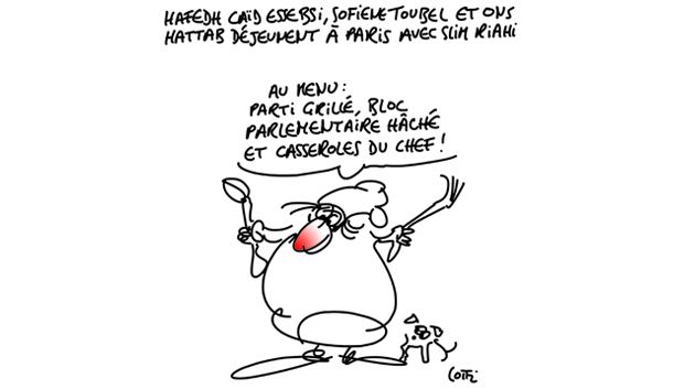 Caricature du dimanche 13 Janvier 2019