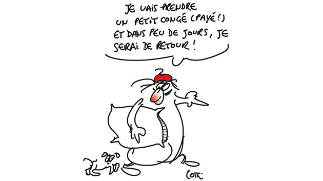 Caricature du Mardi 15 Janvier 2019