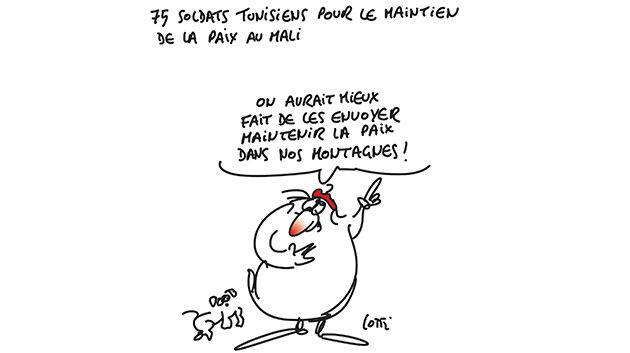 Caricature du jeudi 24 Janvier 2019