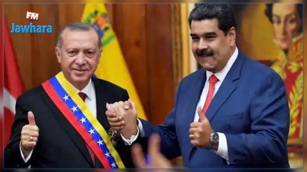 Erdogan apporte son soutien au Vénézuélien Nicolas Maduro