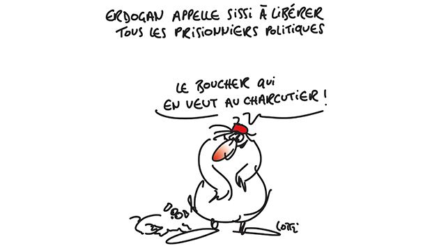 Caricature du mardi 26 Février 2019