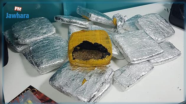 Aéroport Tunis-Carthage : Mise en échec d'une tentative de contrebande de 12 kg de Marijuana