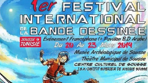 Sousse : 1er Festival International de la bande-dessinée de Tunisie du 20 au 23 mars 2019 