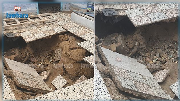 Intempéries : Effondrement d'un patio à Kairouan, la maison évacuée