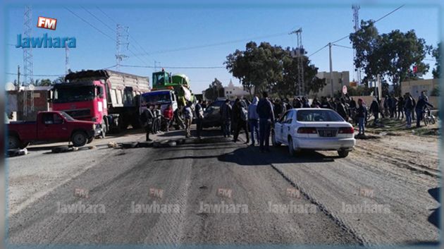Protestations : Trois routes coupées à la circulation à Sfax