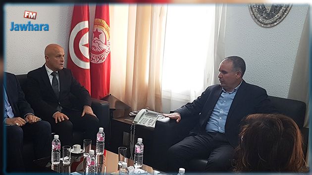 Noureddine Tabboubi s'entretient avec l'ambassadeur de France en Tunisie