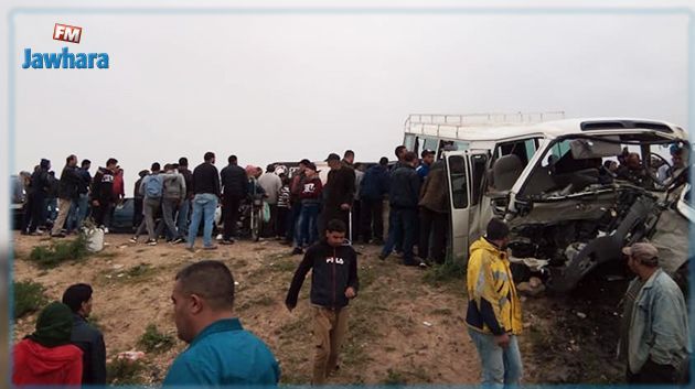 Deux morts et plusieurs blessés dans un accident de la route à Feriana