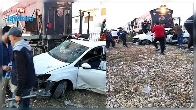 Collision entre un train et une voiture à Sfax : Mise en place d'une commission d'enquête
