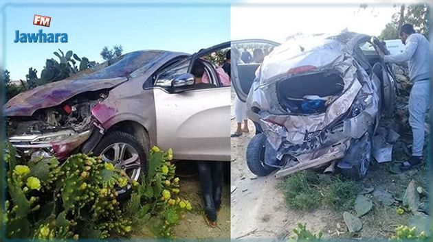 Mahdia : Un accident de la route fait un mort et trois blessés