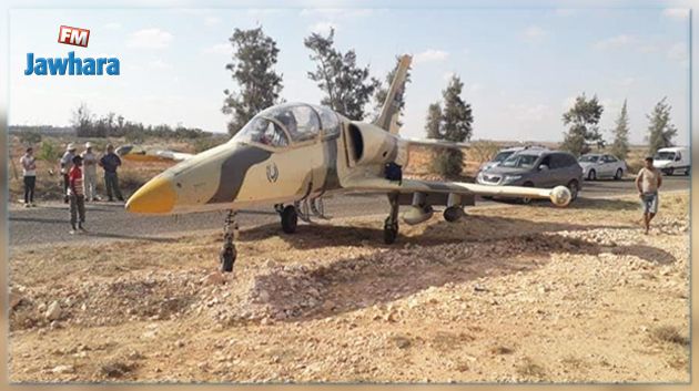 Médenine : Atterrissage d'urgence d'un avion militaire libyen